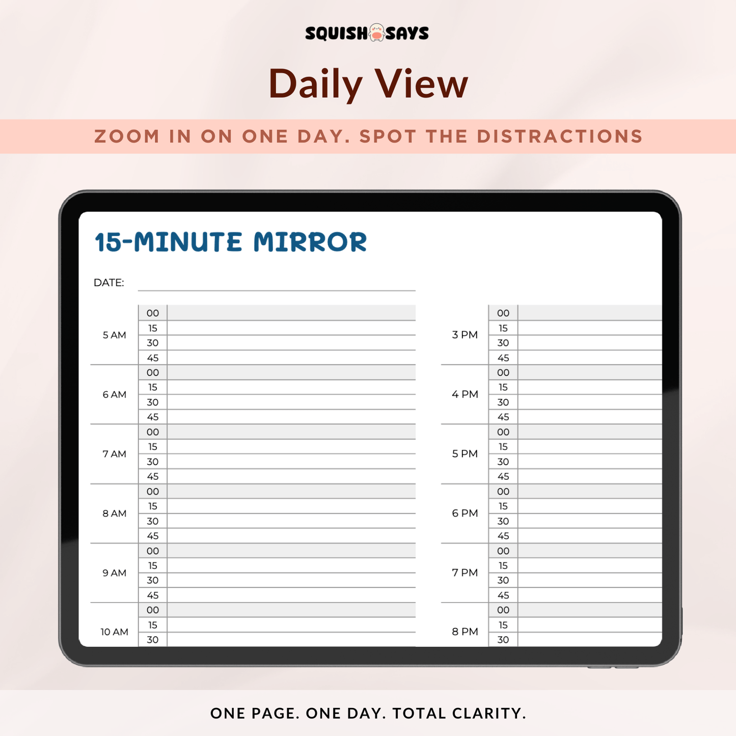 15 - Minute Mirror - Squishsays