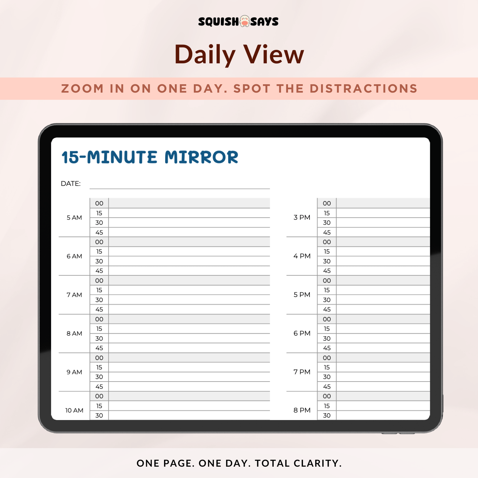 15 - Minute Mirror - Squishsays