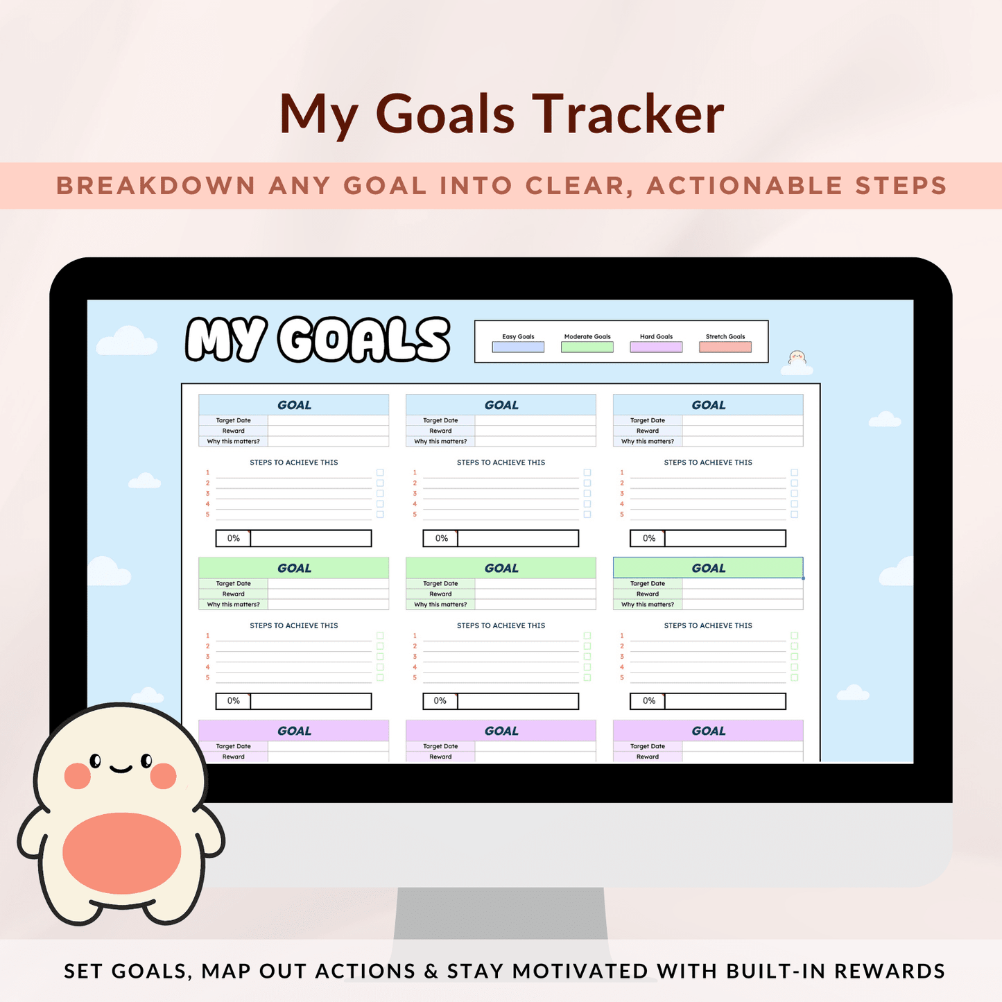 My Goals Tracker - Squishsays