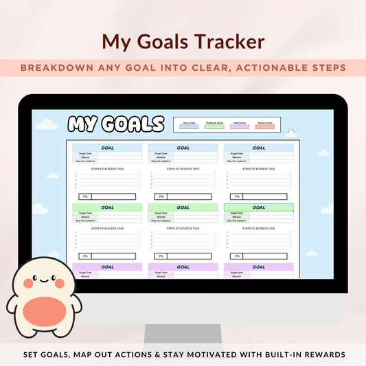 My Goals Tracker - Squishsays