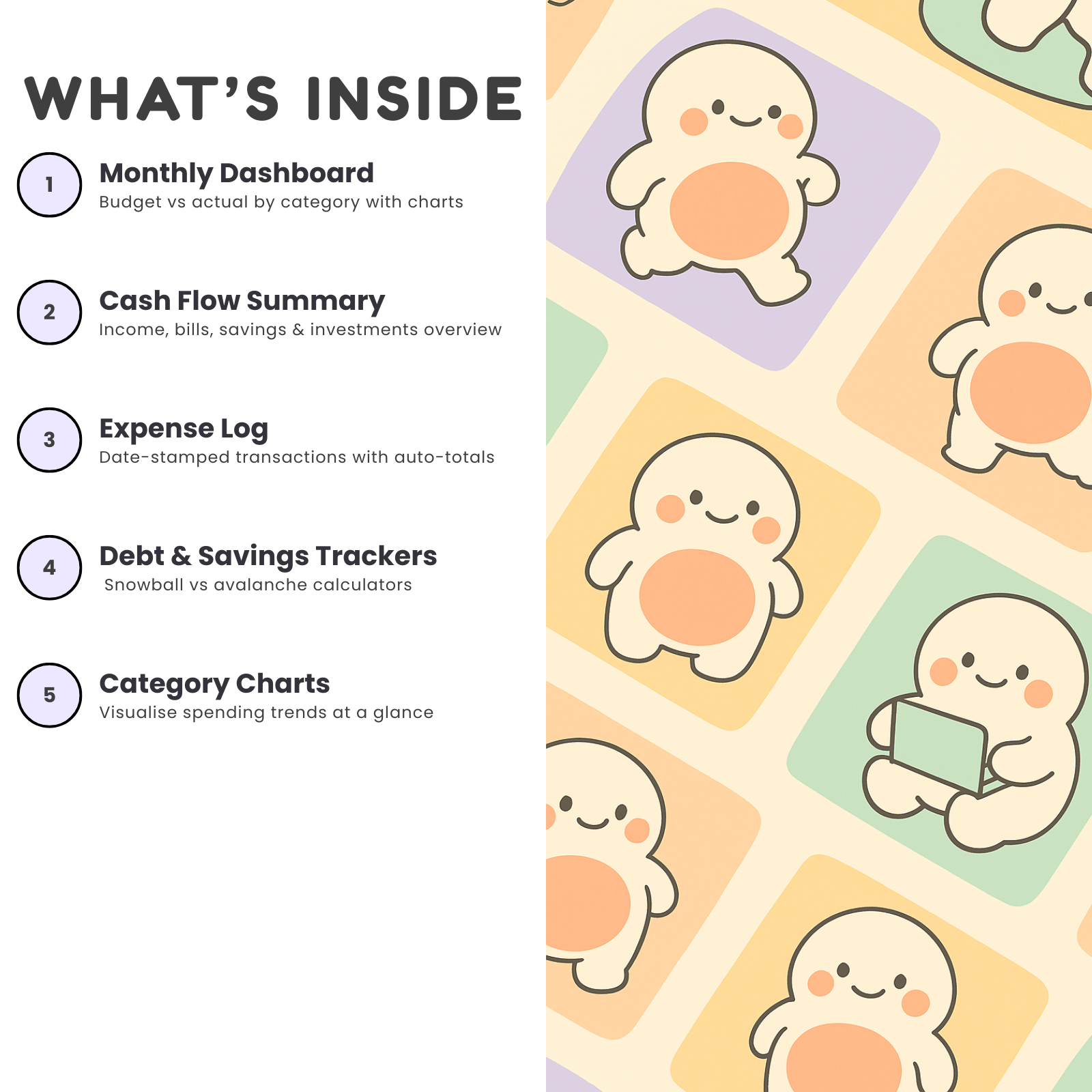 Personal Budget Tracker - Squishsays