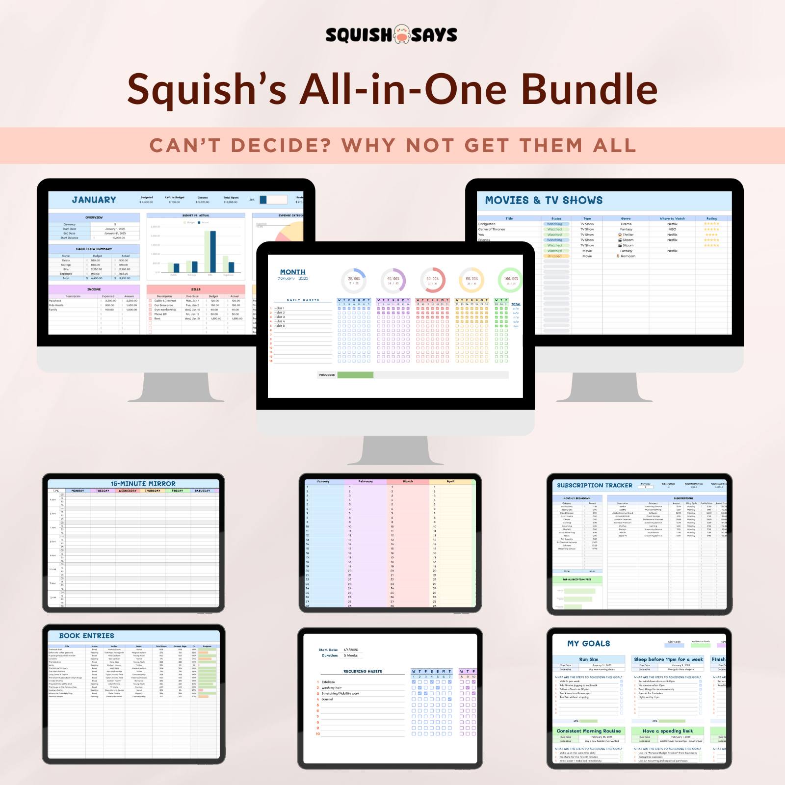 Squish's All - in - One Bundle - Squishsays