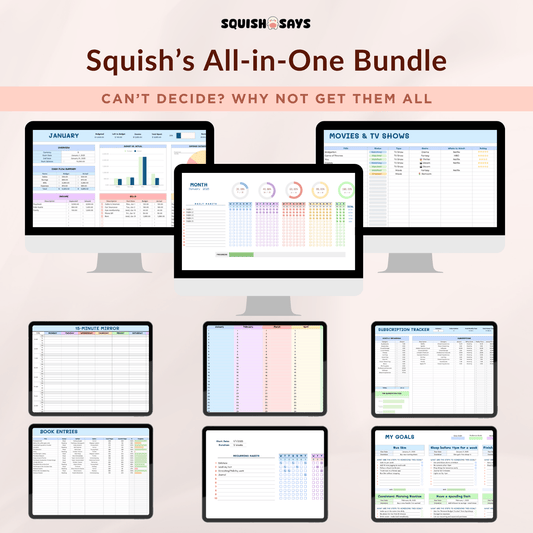 Squish's All - in - One Bundle - Squishsays