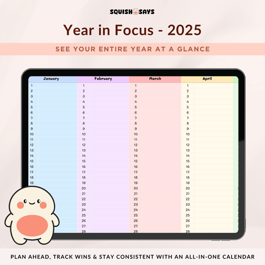 Year in Focus - 2025 - Squishsays